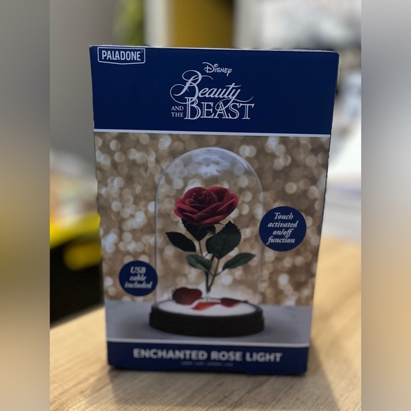 Disney Accents Disney Beauty And The Beast Enchanted Rose Light